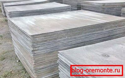 Непритисни азбестни цементни плочи