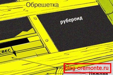 Инсталација на брановидни подови на стариот рубероид слој