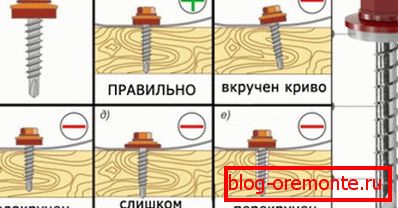 Чести грешки при извртување на завртки