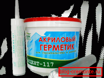Акрилна заптивка за запечатување на споеви во бетон Акцент 117 Акрилна заптивка за запечатување на споеви во бетон Акцент 117
