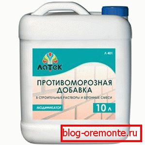 Додаток за антифриз за мешавина на бетон Додаток за антифриз за мешавина на бетон