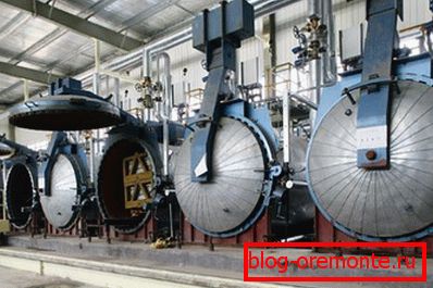 Автоклави за производство на газобетон Автоклави за производство на газобетон
