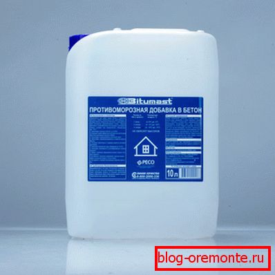 Најчесто во работата користете адитиви кои можат да издржат замрзнување на вода на студ Најчесто во работата користете адитиви кои можат да издржат замрзнување на вода на студ