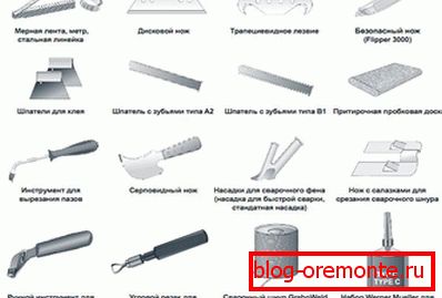 Алатки за пзаставување линзалеум