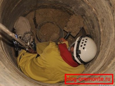 Копање внатре во бунарот Копање внатре во бунарот