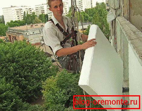 Инсталација на листови на изолација
