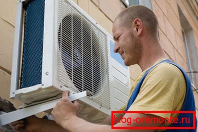 Инсталација на надворешната единица Инсталација на надворешната единица