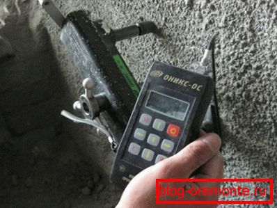 Сликата покажува анализа на својствата на бетонот. Сликата покажува анализа на својствата на бетонот.