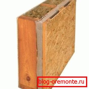 На сликата, изолација слој за дрвени ѕидови во делот На сликата, изолација слој за дрвени ѕидови во делот