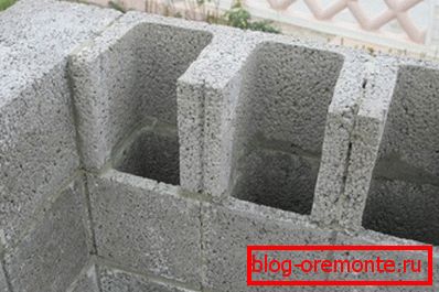 Отворени лесни бетонски блокови Отворени лесни бетонски блокови