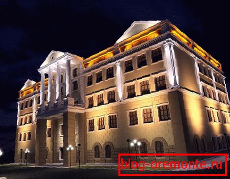 Осветлување на јавни згради
