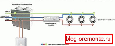 Паралелно поврзување на рефлектори