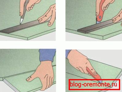 Подготовка на drywall листови за инсталација Подготовка на drywall листови за инсталација