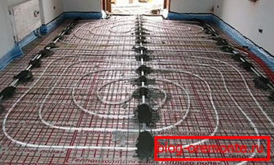 Подготовка на подот за завршна обработка на естрих