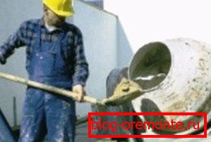 Кога се готви во бетонски миксер, можете да го пресметате соодносот во лопати Кога се готви во бетонски миксер, можете да го пресметате соодносот во лопати