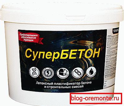 Додаток за бетон. Додаток за бетон.