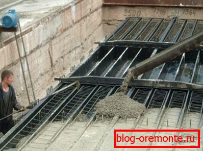 Производството на бетонски производи е од големи размери.