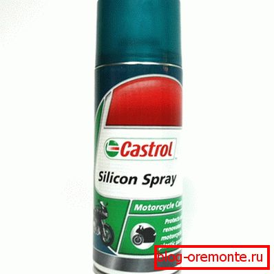Силиконска маст е погодно да се користи - се продава како спреј Силиконска маст е погодно да се користи - се продава како спреј