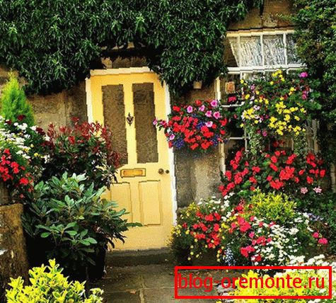 Декорација со цветни растенија