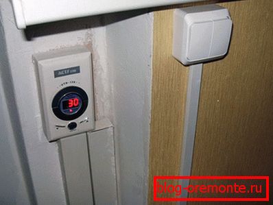 Инсталирање на термостатот