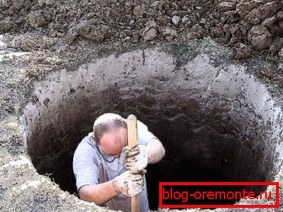 Ние копаме половина метар јама.